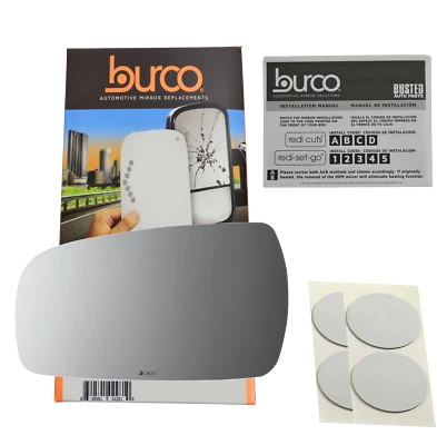 For 95-99 Maxima 96-99 Infiniti I30 Driver Mirror Glass Lens w/Adhesive No Mount - Image 1 of 4