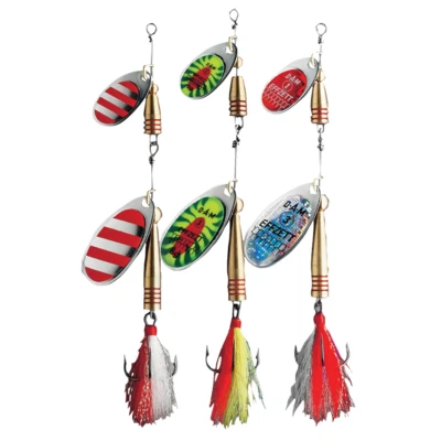 Dam Tandem Spinner 10 14 20 g Doppel Hecht Zander Raubfisch Köder Blinker - Bild 1 von 4