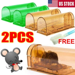2/4pack Humane Mouse Traps Live Catch and Releas Best Selling Mousetrap rat trap - Picture 1 of 15