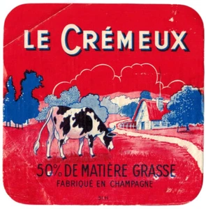 Etiquette Fromage de Champagne-Le Cremeux - Imagen 1 de 2
