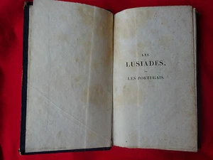 CAMOENS - Les Lusiades, ou les portugais, poème en dix chants. - Picture 1 of 4
