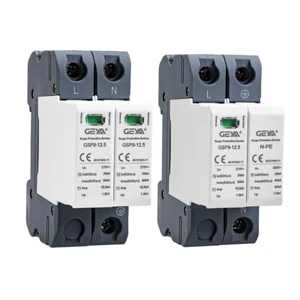 Geya SPD 1P + NPE AC275V Überspannungsschutz Lichtschutz Absperre 12,5KA T1 + T2 Klasse 50KA - Bild 1 von 12