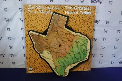 Bob Wills, Greatest Hits of Texas, 1984 Rhino RNDF 284 7" 33rpm EP Picture Disc - Image 1 of 4