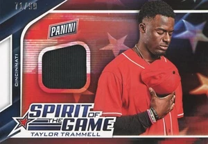 PANINI 2019 VATERTAG TAYLOR TRAMMELL #TT 71/99 GEIST DES SPIELS RELIKTKARTE - Bild 1 von 2