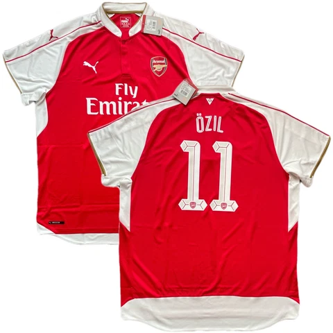 2015/16 Arsenal Home Jersey #11 Mesut Ozil 3XL PUMA Soccer Cup Version NEW Cover
