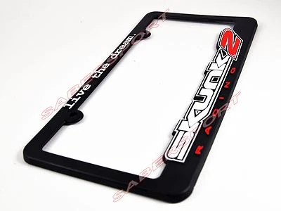 Skunk2 Racing "live the dream" Plastic License Plate Frame 100% Genuine - Image 1 of 2