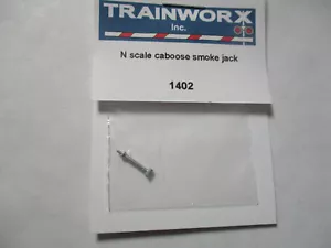 Trainworx # 1402 Caboose Smoke Jack N-Scale - Picture 1 of 3