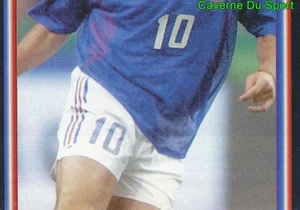 036 ZINZDINE ZIDANE 2/3 EQUIPE DE FRANCE VIGNETTE STICKER SUPERFOOT 2004 PANINI - Picture 1 of 2