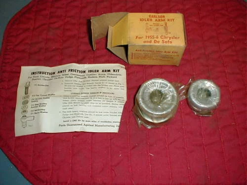 KIT DE REPARACIÓN DE BUJE DE BRAZO RALENTÍ MOPAR 1955-6 NUEVO DE STOCK PLYMOUTH DODGE DESOTO CHRYSLER Foto 1 de 1