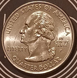 Cuarto de cuarto de Washington 2008-P con reverso nuevo del estado de México - Imagen 1 de 8
