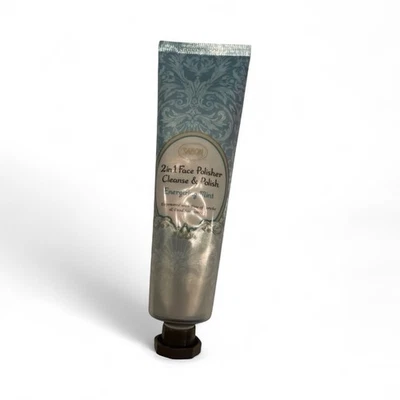 Sabon 2-в-1 отшелушиватель для лица очищающий и полирующий активизирующий мятный 2,02 унц - Изображение 1 из 4