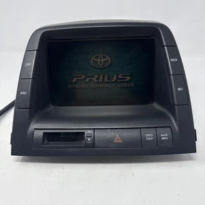 2004-2007 Toyota Prius Info Display Screen MFD ID 86110-47081 EN FR OEM - Picture 1 of 15