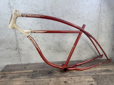 Quadro de Bicicleta Vintage Schwinn 26” Pintura Original Klunker Old School  - Imagem 1 de 4
