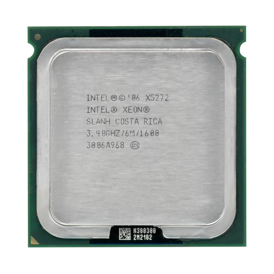 Intel Xeon X5272 3.40GHz Dual-Core 6MB Cache LGA771 CPU Processor SLANH - Image 1 of 1