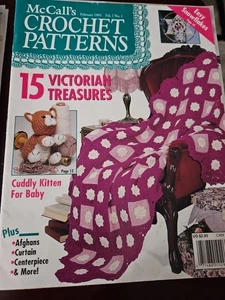 McCalls Crochet Patterns February 1993, Vol 7, No. 1 Issue - Picture 1 of 2