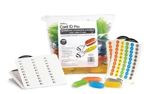 Cord ID Pro Cord and Cable Identification System, 100 Count Bag, Assorted Col... - Picture 1 of 8