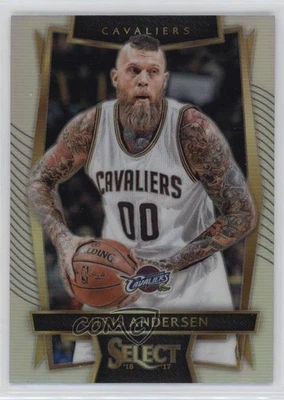 Panini Select Concourse Silver Prizm Chris Andersen #31 2016-17 12 hp Foto 1 de 3