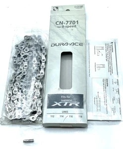 Shimano Dura Ace / XTR Chain CN-7701 NOS 9 Speed - Picture 1 of 6