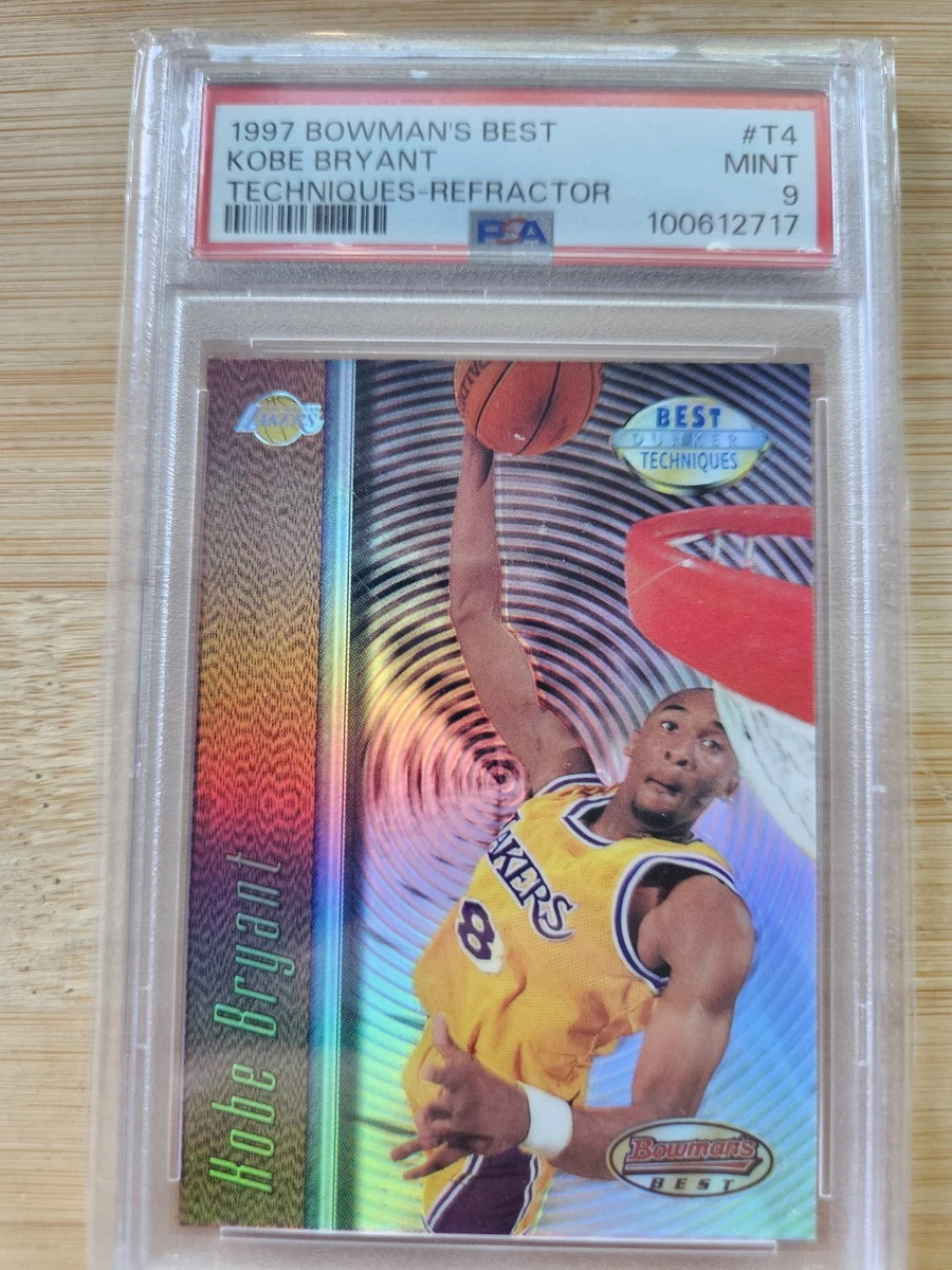 Bowman Kobe Bryant Basketball 1997-98 Season Sports Trading Cards