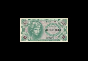 1965 MPC UNITED STATES 10 CENTS **SERIES 641** (( aUNC )) - Picture 1 of 2