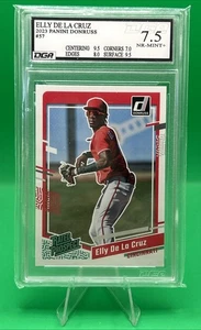 2023 Panini Donruss - Elly de la Cruz - Rated Prospect - DGA 7.5 - Bild 1 von 2