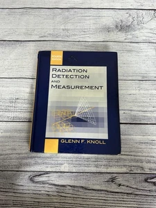 Radiation Detection and Measurement by Glenn F. Knoll Hardcover - Acceptable - Bild 1 von 10