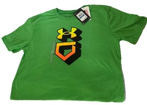 New Boys Under Armour Boys' Gradient Icons T-Shirt, Green, Size YXL, Youth XL - Picture 1 of 4