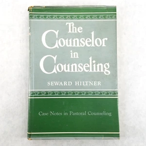 The Counselor in Counseling - 1952 Christian Hardcover by Seward Hiltner - Imagen 1 de 10