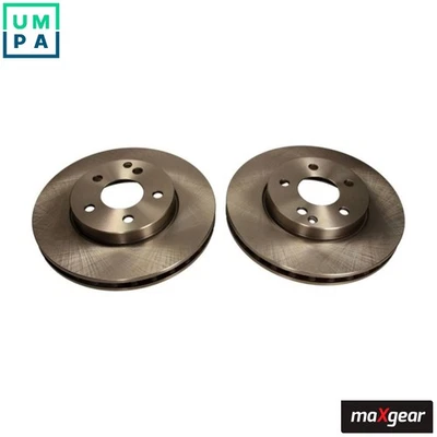 2x BRAKE DISC 19-1260 FOR MERCEDES-BENZ E-CLASS/T-Model/Platform/Chassis 1.8L - Image 1 of 4