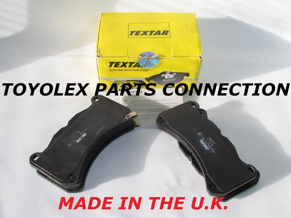 NUEVO JUEGO DE PASTILLAS DE FRENO TEXTAR TRASERAS DE FÁBRICA LEXUS IS-F 08-14 04466-0W031 OEM CON CUÑAS Foto 1 de 1