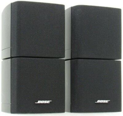 Bose Double Dual Cube Two Speakers Acoustimass Lifestyle Mountable Surround  - Image 1 of 3
