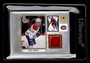2021-22 Ultimate Collection Ultimate Display Jerseys #UDNS Nick Suzuki Jersey - Picture 1 of 2