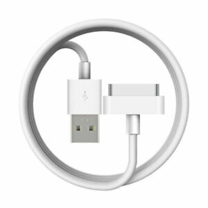 1M 30 Pin Cable USB Data Sync Charging Charger Lead for Apple iPhone iPad iPod