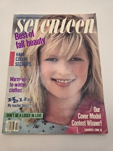 Seventeen Magazine October 1985 Chandra Zinn Priscilla Presley Judge Reinhold - Picture 1 of 7