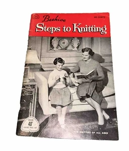 Bienenstock Schritte zum Strickmagazin Nr. 63 Vintage - Bild 1 von 4
