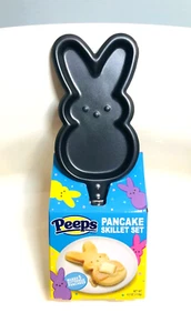 NEW IN PKG **PEEPS PANCAKE SET** Bunny Skillet & Pancake mix - Picture 1 of 2