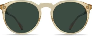 Raen Remmy 49 polarisierte runde Sonnenbrille champagnerfarbene Kristalle  - Bild 1 von 8