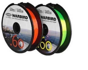 FLADEN WARBIRD FISHING SHOCK LEADER / MONO LINE 50lb FOR REEL IN YELLOW - Picture 1 of 1
