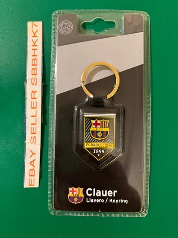 FC Barcelona Claurer Soccer Keychain Key Chain Llavero Official Merchandise New Cover