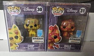 Funko PoP! Art Series Chip and Dale Amazon Exclusive - Picture 1 of 1