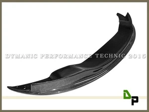 ARKYM Style Carbon Fiber Front Bumper Add Lip For 2008-2013 BMW E90 E92 E93 M3 - Picture 1 of 4