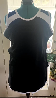 G.W. Juego de 2 piezas deportivas negro Tank & Skort 2XL Foto 1 de 4