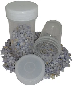 40 Schraubdosen 50ml Runddose Labordosen Kunststoffdosen Labor transparent - Bild 1 von 6