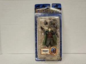 Neu Toy Biz 2004 Herr der Ringe: Die Rückkehr des Königs Fröhlich mit Rohan Rüstung - Bild 1 von 7