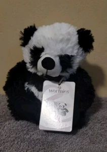 Warmies Cozy Plush -  Panda Junior Mini Therapy Microwavable Heatable Toy 9” - Picture 1 of 6