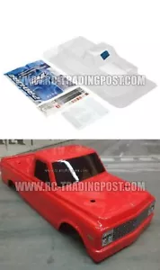 1972 Chevy C-10 Clear RC Body 1/10 (WB 9.1" 232mm) (Stampede,Granite,Volcano) - Picture 1 of 1
