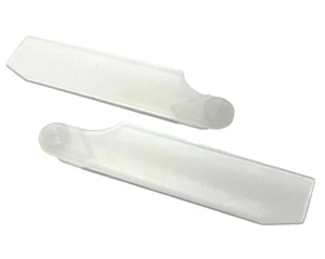 MA 115-68 105 mm Plastic Tail Rotor blades 60 thru 90 Size 3D MA Upgrade Clear - Picture 1 of 1