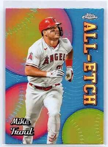 2015 Topps Chrome Mike Trout CAE-2 ALL-ETCH - Bild 1 von 2