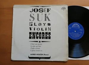 SUA ST 50882 Josef Suk Plays Violin Encores 1967 Supraphon Stereo LP - Picture 1 of 5