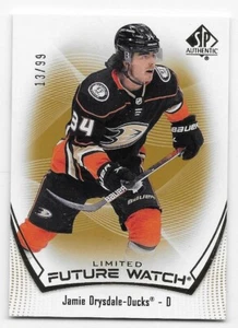 21/22 SP AUTHENTIC FUTURE WATCH LIMITED GOLD PARALLEL #132 Jamie Drysdale #13/99 - Picture 1 of 1